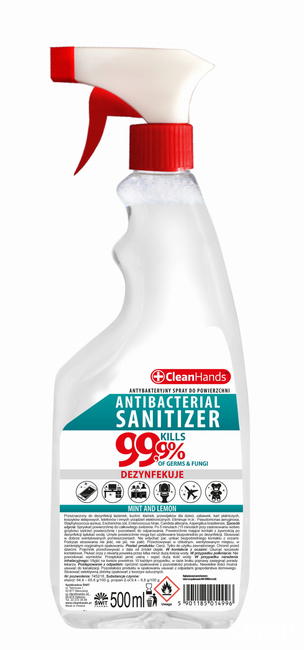 Spray do dezynfekcji powierzchni 500ml