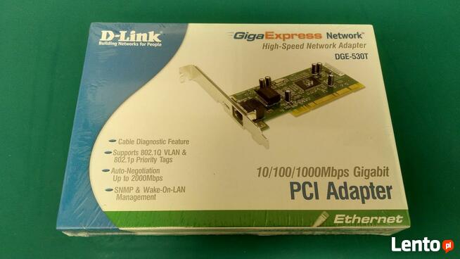 Karta sieciowa D-Link DGE-530T (10/100/1000Mbit)