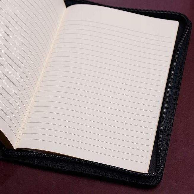 Ted Baker London ekskluzywny czarny organizer