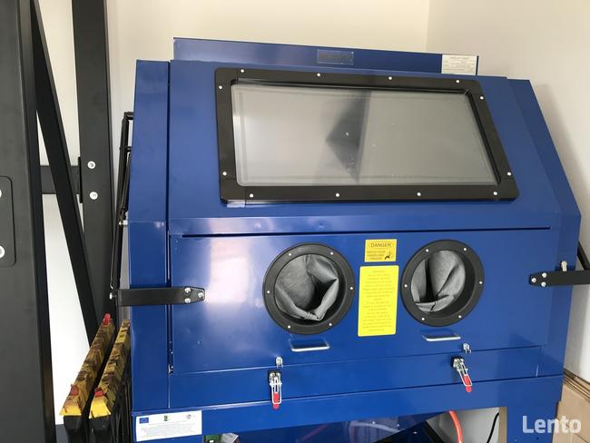 PIASKOWANIE, PIASKARKA KABINOWA 1000 LITRÓW