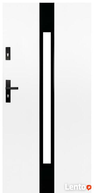 DRZWI ZEWNĘTRZNE 55mm PROMOCJA kpl wkładka próg klamka