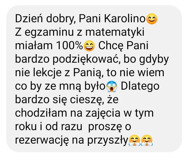 Przygotowanie do egzaminów oraz zajecia dodatkowe