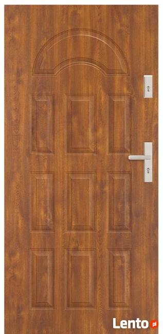 DRZWI ZEWNĘTRZNE JOWISZ 55 mm kpl próg klamka wkładka PL