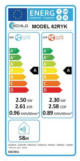 KLIMATYZATOR PRZENOŚNY 4w1 GRZANIE OSUSZACZ SCHILD 62RYK