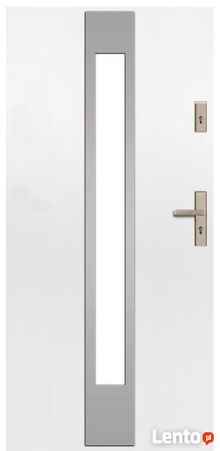 DRZWI ZEWNĘTRZNE 55mm PROMOCJA kpl wkładka próg klamka