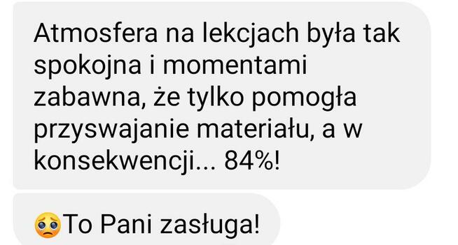 Przygotowanie do egzaminów oraz zajecia dodatkowe