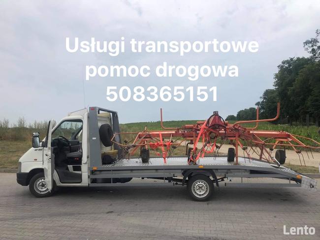 Pomoc drogowa Giżycko autolaweta holowanie laweta