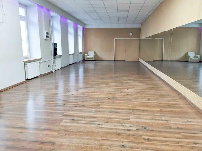 Sale taneczne z lustrami do wynajęcia! 2 sale 125m2 i socjal