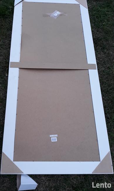 Nowa rama na lustro obraz 78x180cm biała SKOTTERUP
