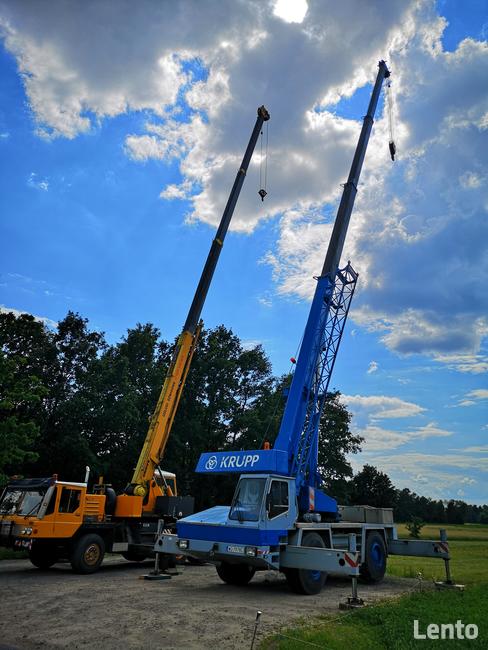 Usługi dźwigowe do 35 ton