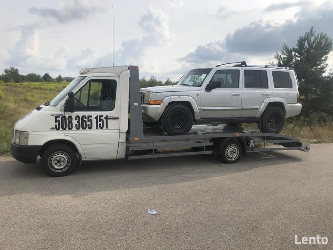 Pomoc drogowa Giżycko autolaweta holowanie laweta
