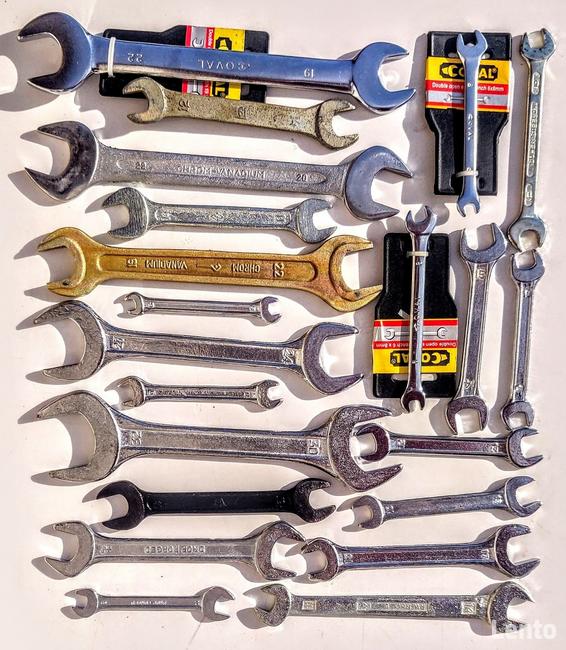 KLUCZ PŁASKI RWPd 6 7 8 10 12 13 14 15 17 19 22 24 27 30 32