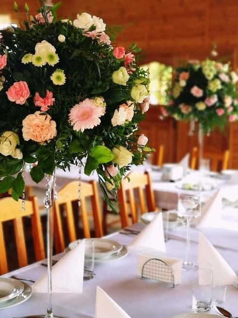 Dekorowanie kościoła sali ślub wesele chrzciny komunia