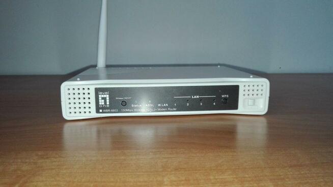 Router LevelOne WBR-6603 Idealny stan biały