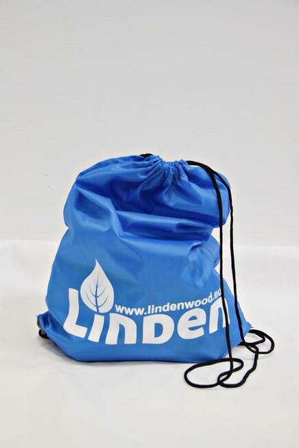 Polskie drewniane klocki Linden zestaw 100 szt. w worku. EKO