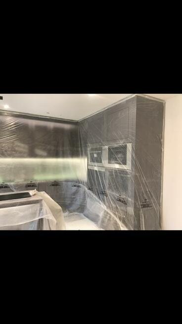 Szpachlowanie ,Malowanie natryskowe, Tapetowanie