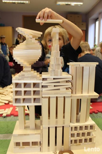 Klocki drewniane Linden 500 szt. Produkt Handmade