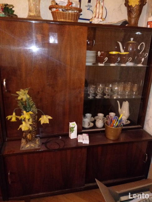 Meble komplet prl Violetta meblościanka z barkiem