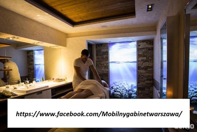 Masaż z dojazdem do klienta Warszawa/ Mobilny Masażysta