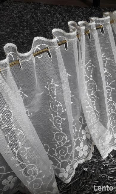 Zazdrostka haft markizeta ecru wys.30 cm lub 45 cm.lambrekin