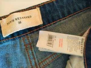 Haftowane, ciemne jeansy w stylu boho:)