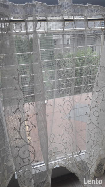 Zazdrostka haft markizeta ecru wys.30 cm lub 45 cm.lambrekin