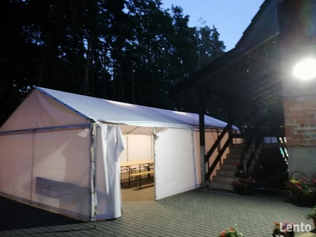 Wynajem namiotu hali namiotowej sceny