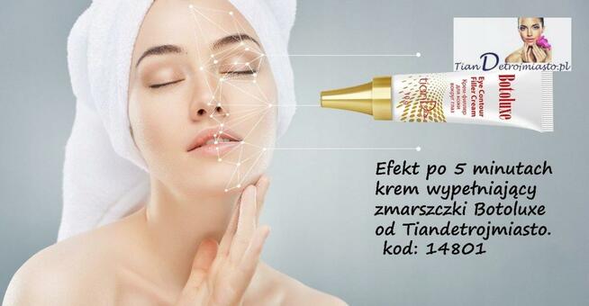 KREM WYPEŁNIACZ ZMARSZCZEK - NATYCHMIASTOWY EFEKT