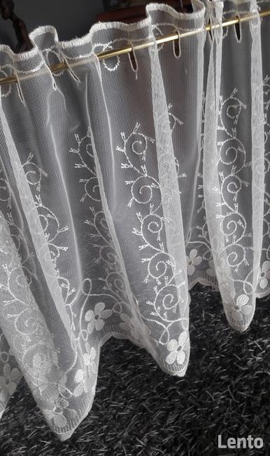 Zazdrostka haft markizeta ecru wys.30 cm lub 45 cm.lambrekin