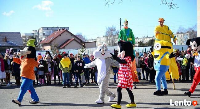 Animacja zabaw dla dzieci, wesołe imprezy, żywe maskotki