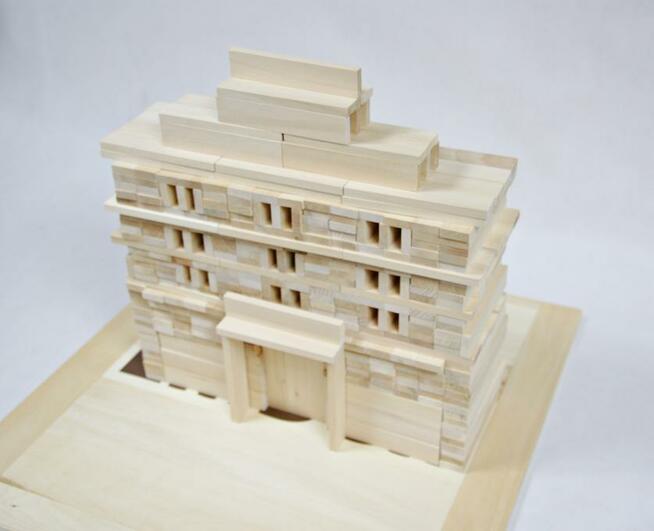 Klocki drewniane 200 szt. Pomysł na prezent dla dziecka.