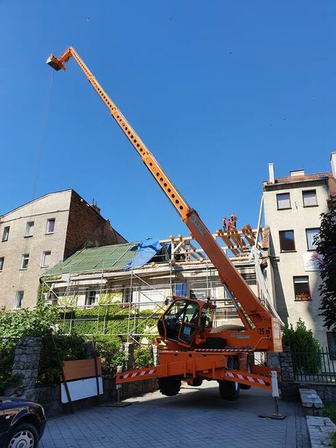 Ładowarka teleskopowa obrotowa MERLO ROTO 40.25 dźwig żuraw