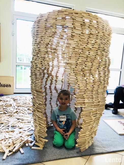 Klocki drewniane Linden 500 szt. Produkt Handmade