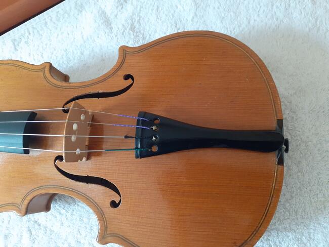 skrzypce lutnicze połówki wykonane w Lubinie Legnickim rok