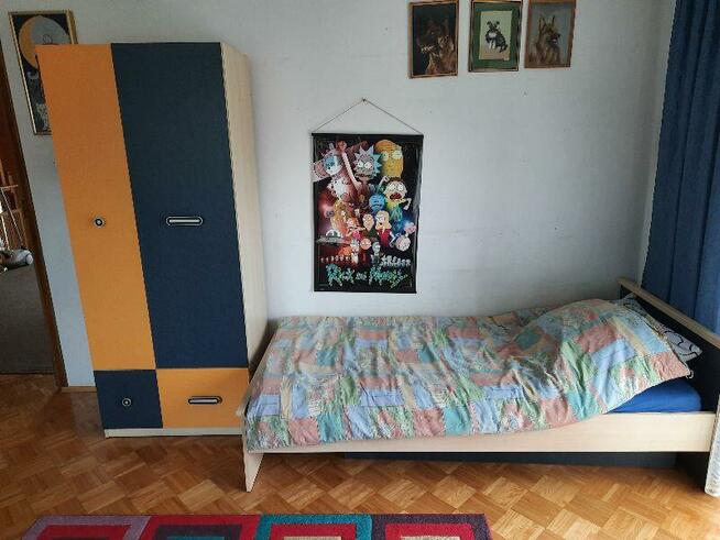 komplet używanych mebli młodzieżowych Black Red White