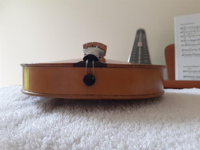 skrzypce lutnicze połówki wykonane w Lubinie Legnickim rok