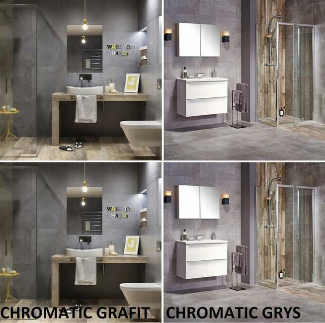 gres 59,8/59,8 chromatic grys grafit mat.OFERTA DNIA !!!