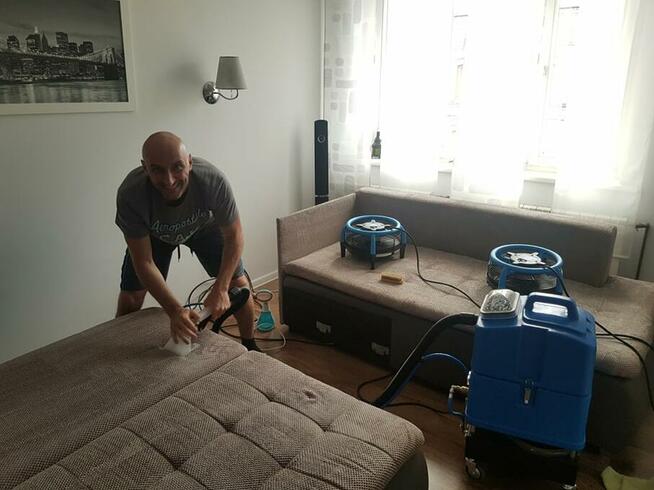 Pranie tapicerki, dywanów, wykładzin, ozonowanie, mycie parą