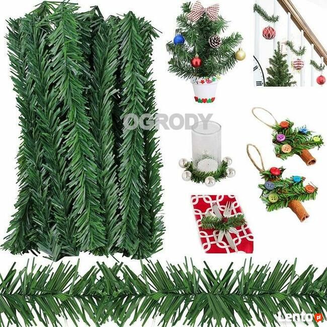 Sztuczna jedlina gałązki do stroików Vianočné stromčeky
