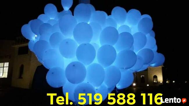 Łódz balony z helem łodz bramy balonowe łodz balony ledowe