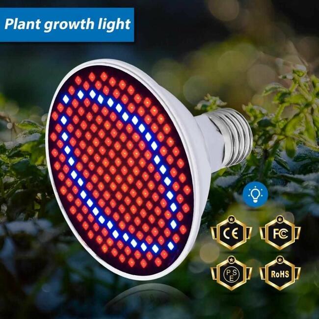 Żarówka GROW 300 LED do uprawy roślin