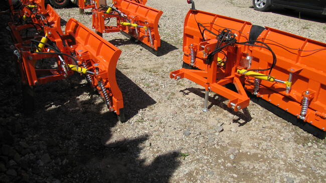 Pług do śniegu traktor traktorek Kubota Yanmar Iseki MItsubi