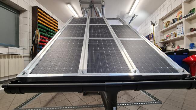 PROFIL MONTAŻOWY SZYNA PV CARPORT wiata samochowa dach