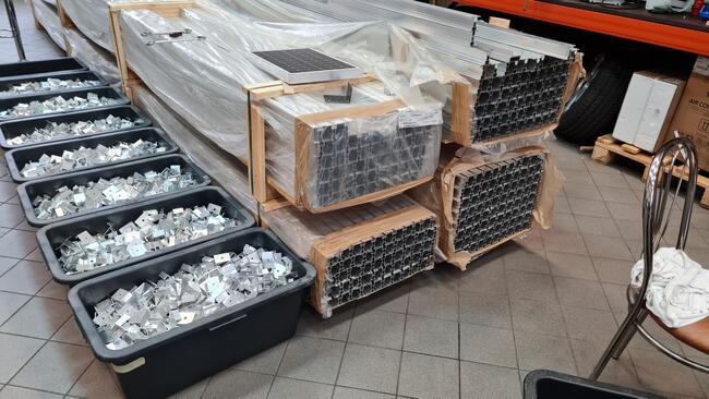 PROFIL MONTAŻOWY SZYNA PV CARPORT wiata samochowa dach