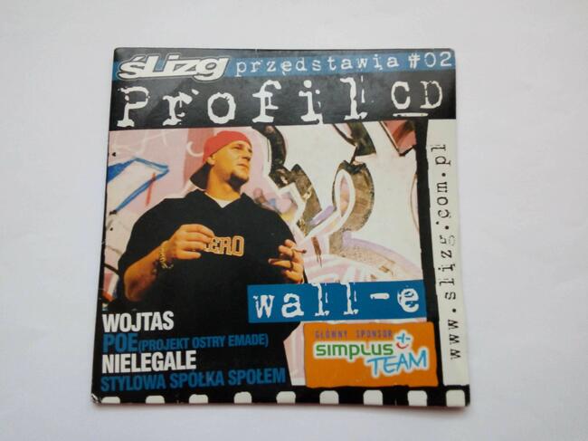 Płyta CD Hip Hop Ślizg Profil CD Wall-e