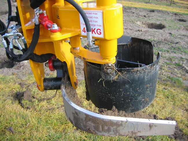 Przesadzarka – przystawka do wykopywania drzew KLR 300 ST