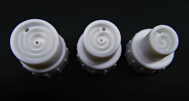 3 SILIKONOWE KOŃCÓWKI DO OCZYSZCZANIA WODOROWEGO STERYLNE