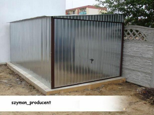 Garaż blaszany 4x5 4x6 GARAŻE 3x5 Cały Kraj MEGA TERMIN raty