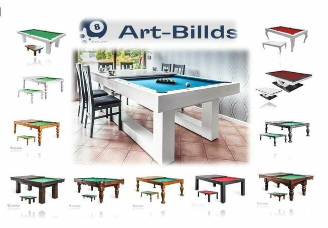 Stół bilardowy Achilles 6FT jadalniany tenisowy PRODUCENT