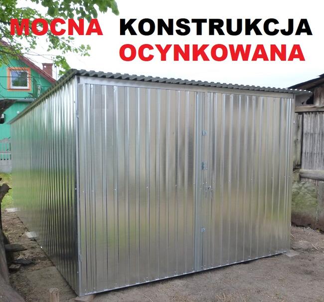 Garaż Blaszak GARAŻE na budowę Cała Polska MEGA TERMIN! Raty